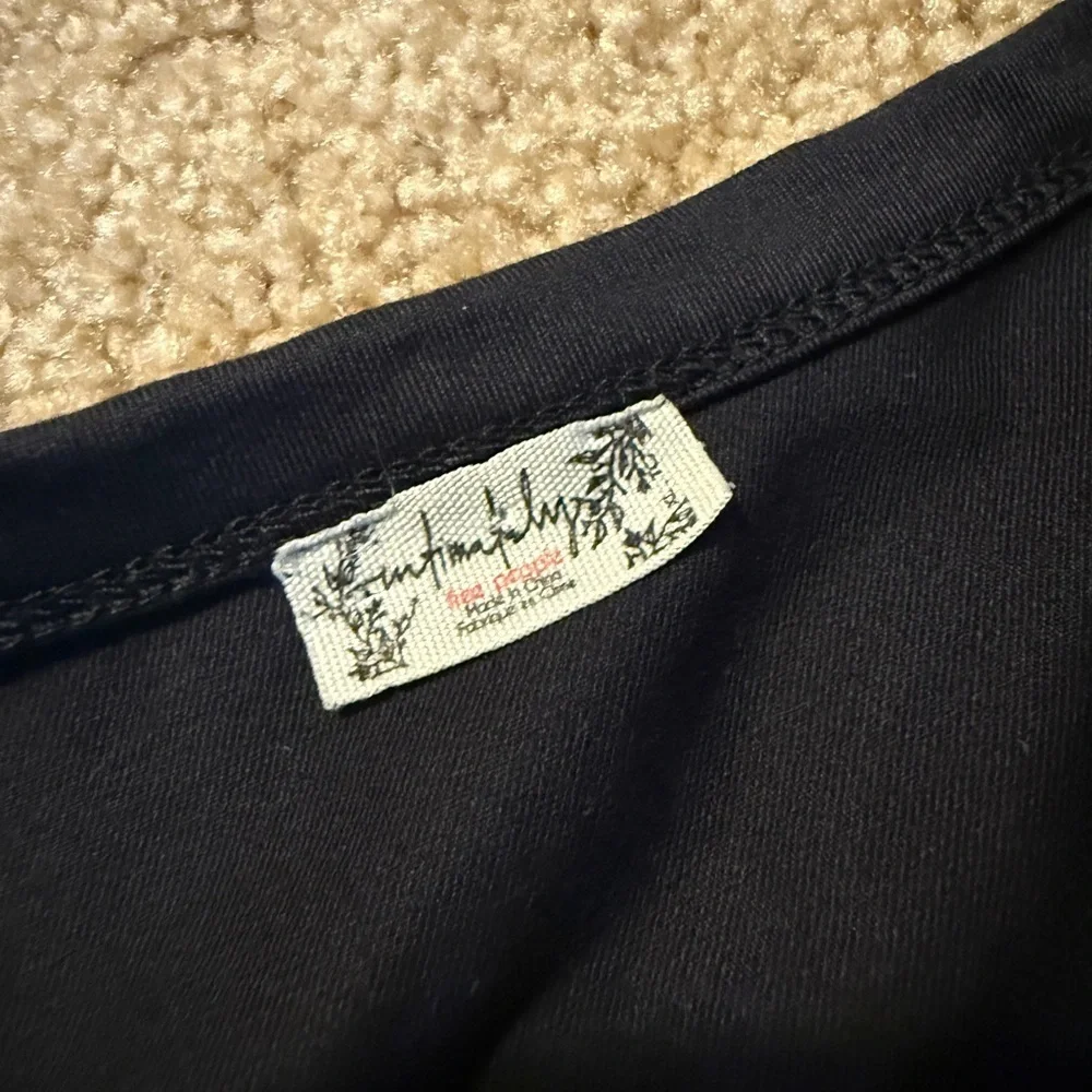 Free People fitted black